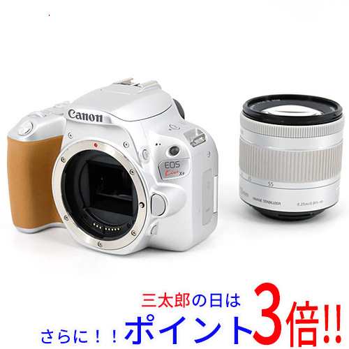 【中古即納】送料無料 Canon製 EOS Kiss X9 EF-S18-55 IS STM レンズキット シルバー