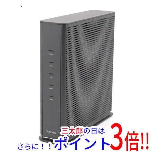 【中古即納】送料無料 エレコム製 Wi-Fi ギガビットルーター WRC-XE5400GS-G グレー