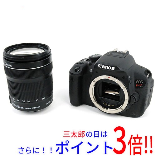 【中古即納】送料無料 Canon製 EOS Kiss X7i EF-S18-135 IS STM レンズキット