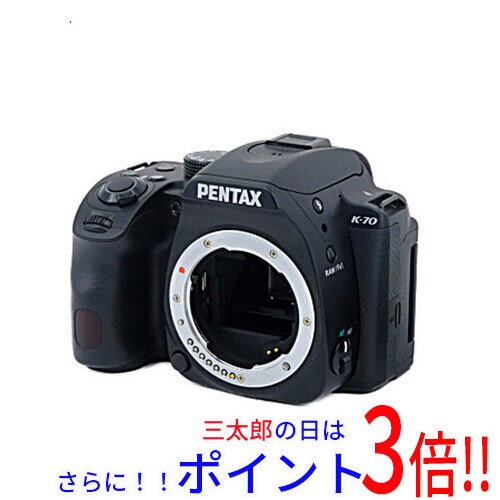 【中古即納】送料無料 PENTAX デジタル一眼レフ K-70 ボディ ブラック