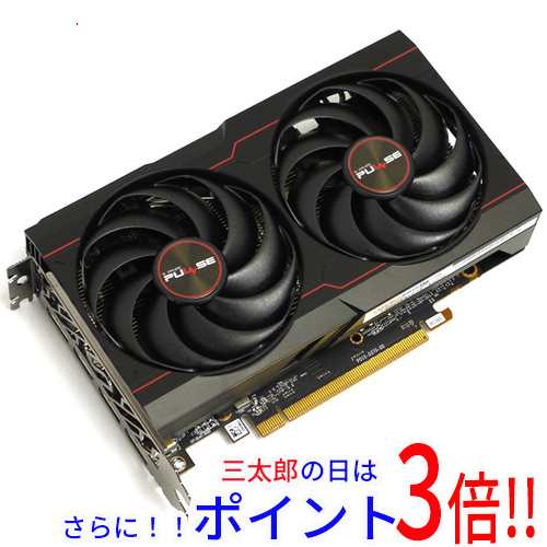 【中古即納】送料無料 SAPPHIRE PULSE Radeon RX 6600 8GB GDDR6 11310-01-20G PCIExp 8GB