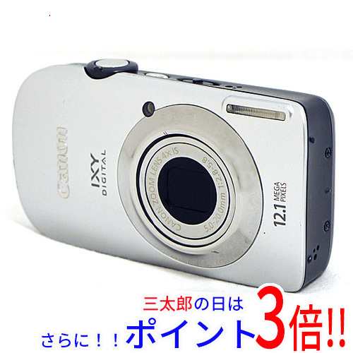 【中古即納】送料無料 Canon製 IXY DIGITAL 510 IS シルバー 1210万画素 液晶画面いたみの通販は