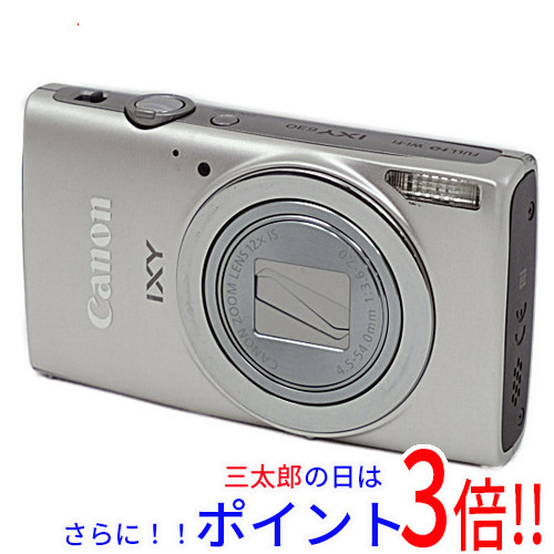 【中古即納】送料無料 Canon製 デジカメ IXY 630 シルバー 1600万画素 本体のみの通販はコンパクトデジタルカメラ