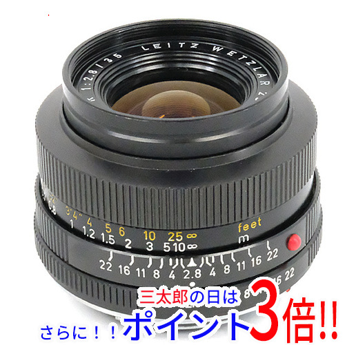 【中古即納】送料無料 LEICA(ライカ) ELMARIT-R 35mm F2.8の通販は 43,680円