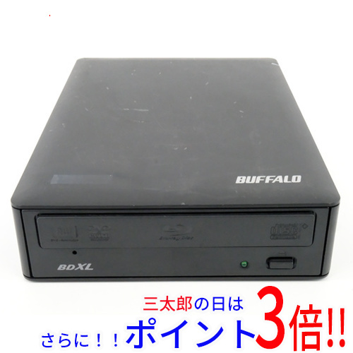 【中古】送料無料 BUFFALO 4K動画再生対応 外付けブルーレイドライブ BRXL-16U3V