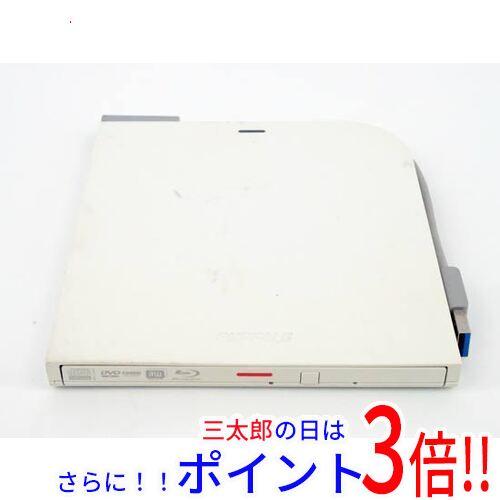 【中古】送料無料 BUFFALO 外付けブルーレイドライブ BRXL-PT6U3-WH