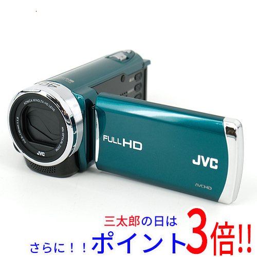中古】送料無料 JVC メモリームービー Everio GZ-E117-G 未使用 【公式