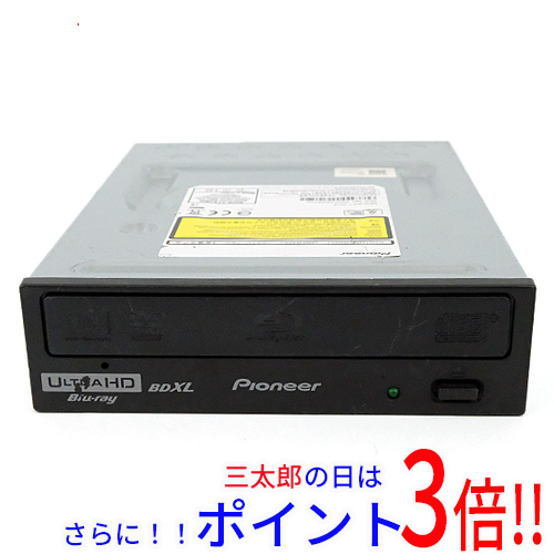【中古】送料無料 PIONEER 内蔵型ブルーレイドライブ BDR-212JBK ブラック