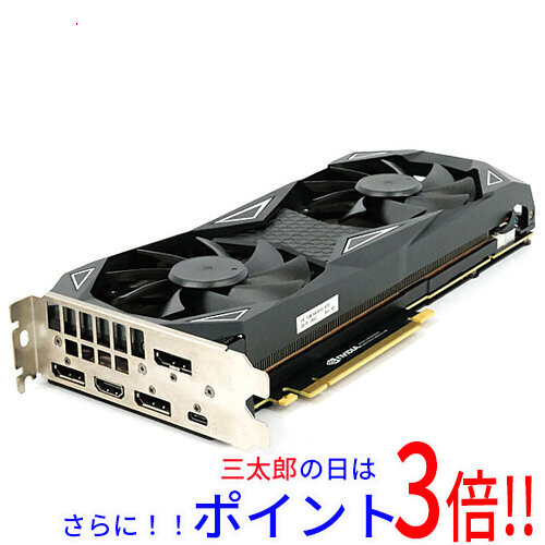 【中古】送料無料 ELSAグラボ GeForce RTX 2080 ERAZOR GAMING GD2080-8GERES PCIExp 8GB