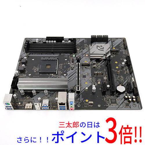 【中古】送料無料 ASRock ATXマザーボード B550 Phantom Gaming 4 SocketAM4 マウントなし