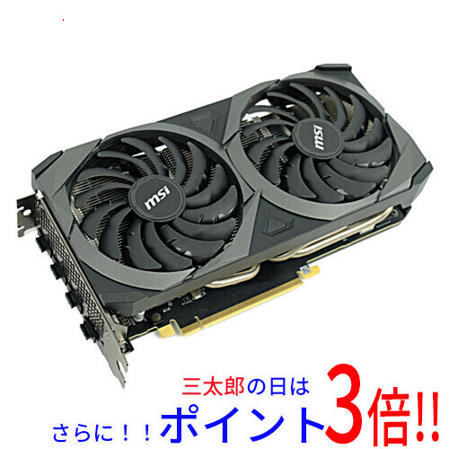 【中古】貨物輸送無料 MSI グラボ GeForce RTX 3060 VENTUS 2X 8G OC PCIExp 8GB