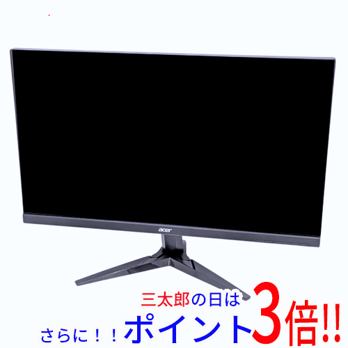 中古】送料無料 acer 27型 ゲーミングモニター KG271Dbmiix ブラックの