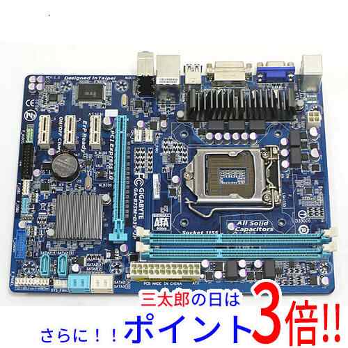 中古即納】送料無料 GIGABYTE MicroATXマザーボード GA-B75M-D3V-JP Rev.1.0 LGA1155の通販はau PAY  マーケット Excellar 【エクセラー】 au PAY マーケット－通販サイト