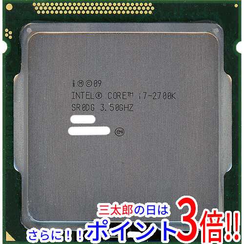 中古即納】送料無料 intel Core i7 2700K 3.5GHz LGA1155 SR0DG Intel ...