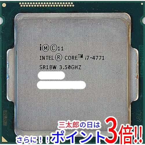 スマホ/家電/カメラINTEL CORE i7-4771 LGA1150