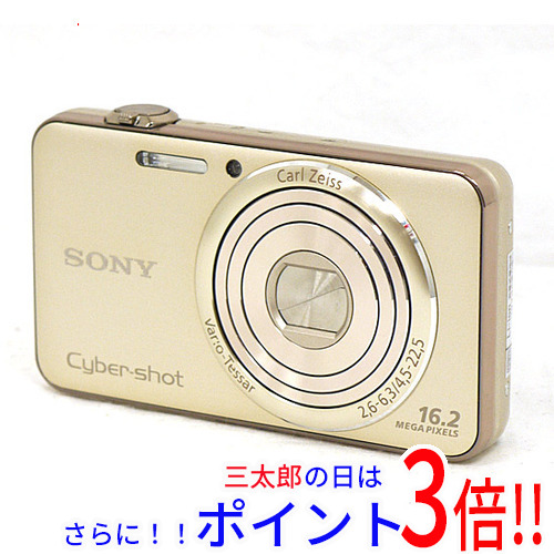 【中古】送料無料 SONY製 Cyber-shot DSC-WX50 ゴールド/1620万画素