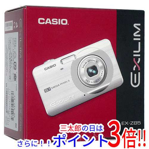 【中古即納】送料無料 カシオ CASIO製 EXILIM ZOOM EX-Z85 ブラウン 910万画素 元箱あり EXILIM（カシオ） SDメモリーカード 顔認識機能