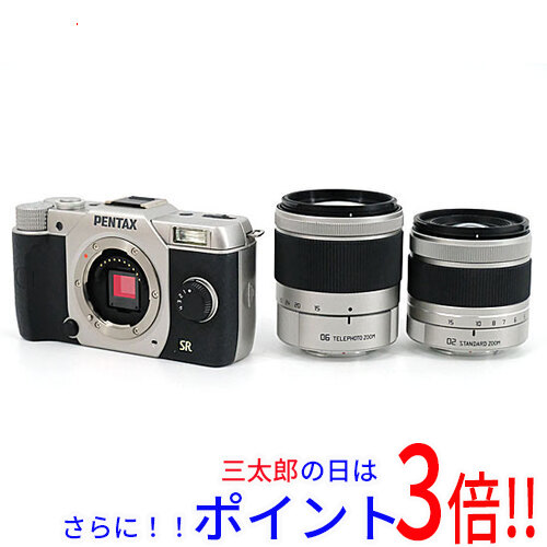 ペンタックスQ7 ダブルレンズキット 準新品 PENTAX Q7 ダブルレンズ