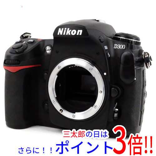 【中古即納】送料無料 ニコン Nikon デジタル一眼レフカメラ D300 ボディ 防滴・防水 ニコン Fマウント Dシリーズ（ニコン） 本体のみ AP