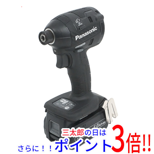 【新品】送料無料 パナソニック Panasonic 充電式インパクトドライバー EZ75A7LJ2G-B 防滴・防水 AC充電