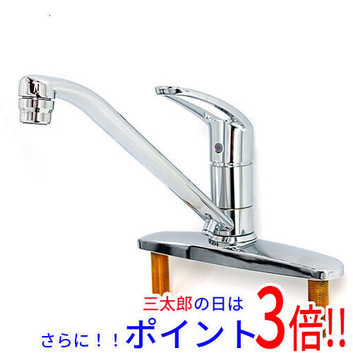 【新品即納】送料無料 KVK 流し台用シングルレバー式混合栓 寒冷地仕様 KM5091ZTの通販は