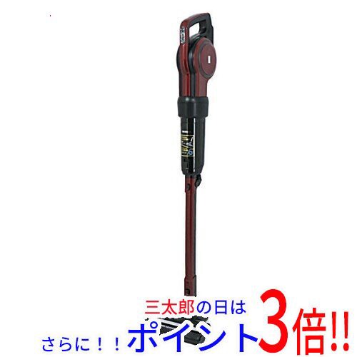 送料無料 アイリスオーヤマ 【新品(開封のみ)】 IRIS OHYAMA キャニスティッククリーナー IC-CSP5-R レッド モーター式（自走式） スティック型 紙パック ごみセンサー コードレス使用可能 AC給電の通販は