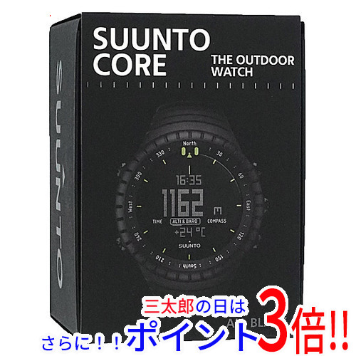 【新品】送料無料 スント SUUNTO 腕時計 コア・オールブラック SS014279010 円形（ラウンド） デジタル クオーツ