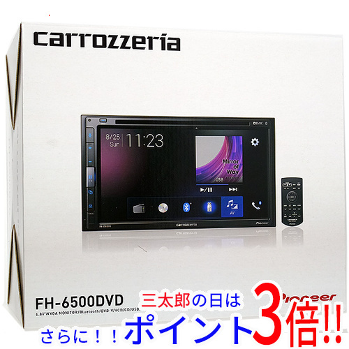 【新品】送料無料 パイオニア Pioneer カーオーディオ FH-6500DVD 汎用タイプ 2DIN