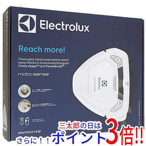 【１日と三太郎の日はポイント３倍！！】【新品】送料無料 エレクトロラックス Electrolux ロボット掃除機 motionsense ERV5210IW 掃除機タイプ 予約機能