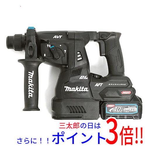 新品】送料無料 マキタ 充電式ハンマドリル HR001GRDXB 黒 AC充電の