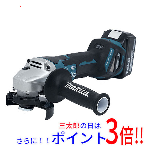【新品】送料無料 マキタ 100mm充電式ディスクグラインダ GA418DRGX AC充電