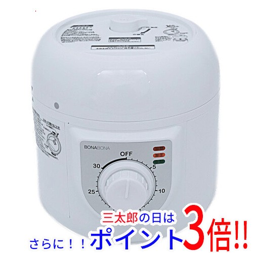 【新品即納】送料無料 CCP 電気圧力鍋 BONABONA 1.3L BD-PC72の通販は