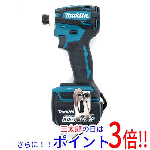 【新品即納】送料無料 マキタ 充電式インパクトドライバー TD162DRGX 青 防滴・防水 AC充電