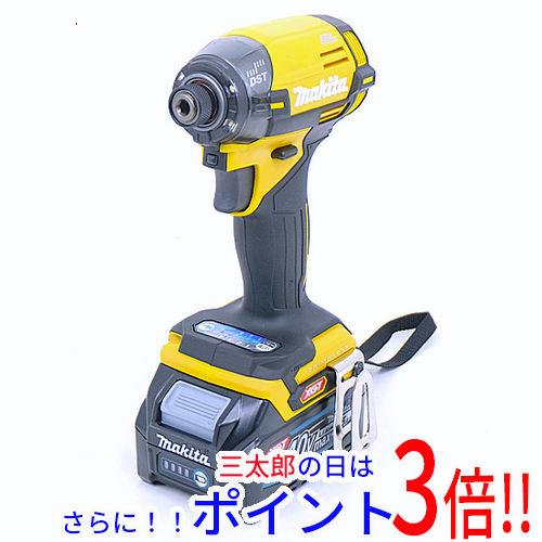 【新品】送料無料 マキタ 充電式インパクトドライバー TD002GDXFY フレッシュイエロー 防滴・防水 AC充電