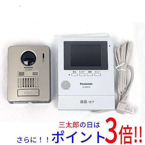 【１日と三太郎の日はポイント３倍！！】【新品】送料無料 パナソニック Panasonic ワイヤレステレビドアホン VL-SGE30KLA