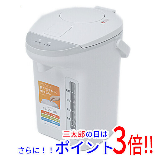 【新品即納】送料無料 ピーコック魔法瓶工業 ピーコック 電気ポット 3.0L WZP-30 ホワイトの通販は 7,207円