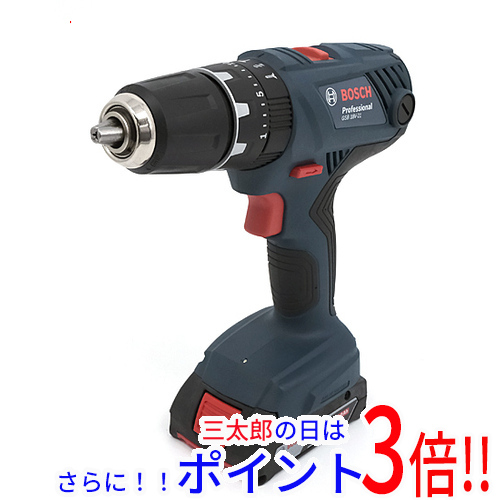【１日と三太郎の日はポイント３倍！！】送料無料 ボッシュ 【新品(開封のみ)】 BOSCH 18V コードレス振動ドライバードリル GSB18V-21 AC充電