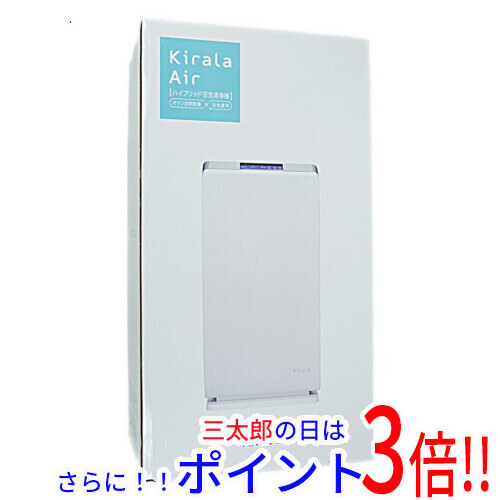 【１日と三太郎の日はポイント３倍！！】【新品】送料無料 Kirala オゾン空気清浄機 Kirala Air Aria Pro KAH-128 HEPA マイナスイオン ニオイセンサー ファン式