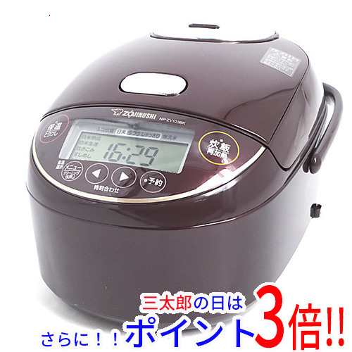 送料無料 ZOJIRUSHI 圧力IH炊飯ジャー 極め炊き 5.5合炊き NP-ZV103BK