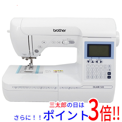 【１日と三太郎の日はポイント３倍！！】【新品】送料無料 ブラザー工業 コンピュータミシン オリビア500 CPH5301