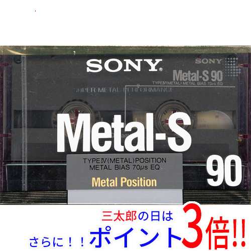 送料無料 SONY カセットテープ メタルポジション Metal-S 90 90分