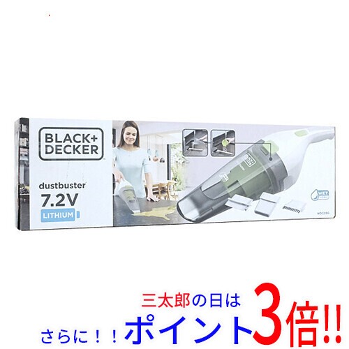 送料無料 BLACK＆DECKER ハンディクリーナー WDC215G グリーン