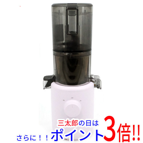 【１日と三太郎の日はポイント３倍！！】【新品】送料無料 HUROM スロージューサー H310A-BAC04PL ラベンダー