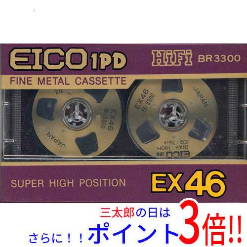 【新品即納】送料無料 VIDEO EICO 1PD カセットテープ ハイポジション EX46 46分