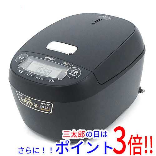 【新品即納】送料無料 TIGER 圧力IHジャー炊飯器 炊きたて 10合炊き JPV-S180-KO オフブラック