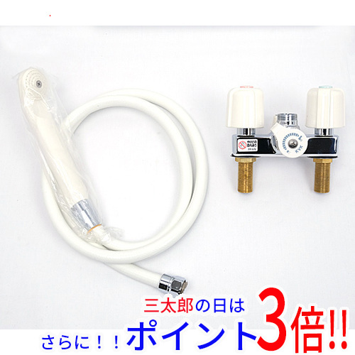 新品即納】送料無料 KVK デッキ形2ハンドルシャワー KF12ERS9の