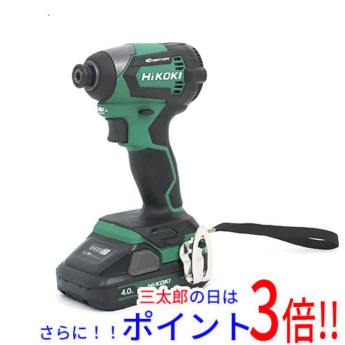 【新品】送料無料 HiKOKI 充電式インパクトドライバー 18V WH18DE (2LC)