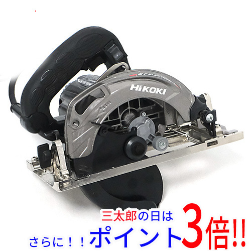 【新品即納】送料無料 HiKOKI 深切り電子丸のこ AC100V C6MVYA2 (NB) ストロングブラックの通販は 29,280円
