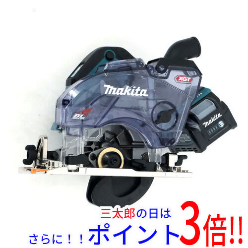 【１日と三太郎の日はポイント３倍！！】【新品即納】送料無料 マキタ 125mm 充電式防じんマルノコ 40Vmax KS004GRDX