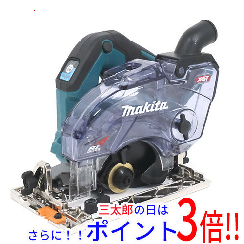 【１日と三太郎の日はポイント３倍！！】送料無料 【新品訳あり(箱きず・やぶれ)】 マキタ 125mm 充電式防じんマルノコ ダストボックス仕様 本体のみ KS004GZ